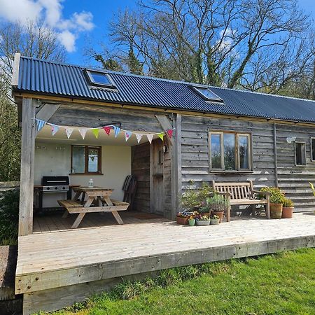 Log Cabin At The Old Summer Dairy Glastonbury Somerton  Exterior photo