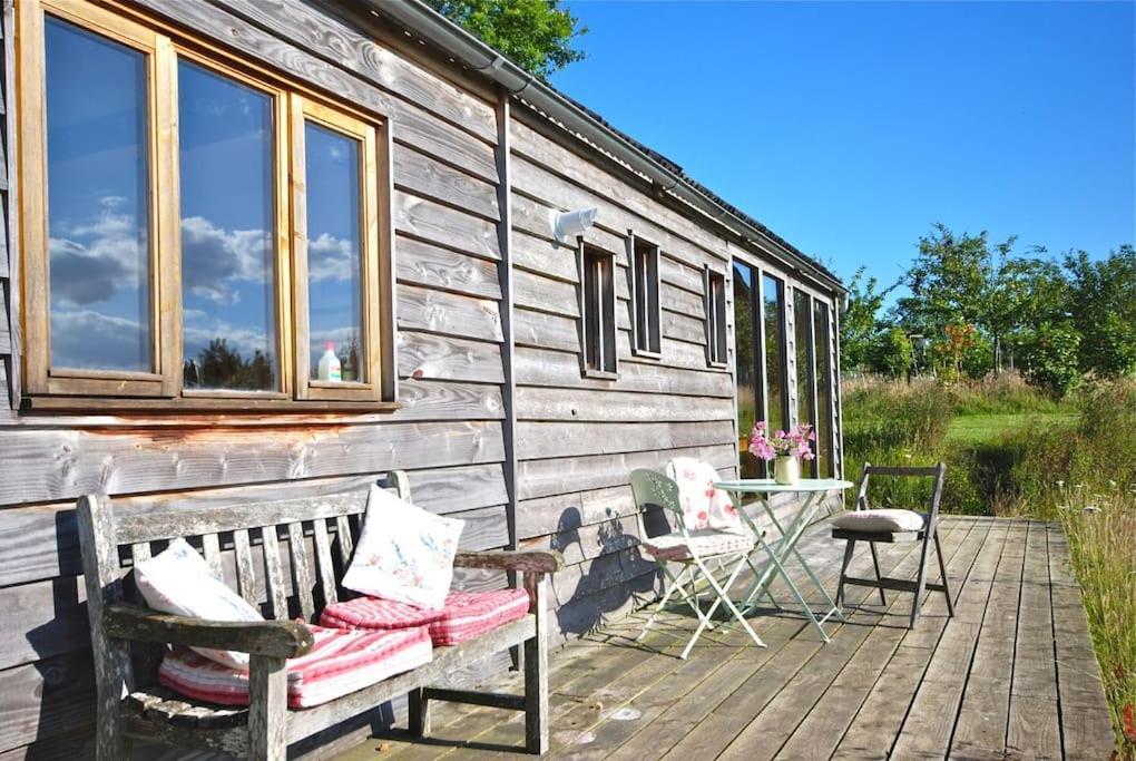 Log Cabin At The Old Summer Dairy Glastonbury Somerton  Exterior photo